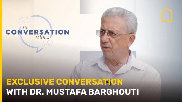 In Conversation Mustafa Barghouti
