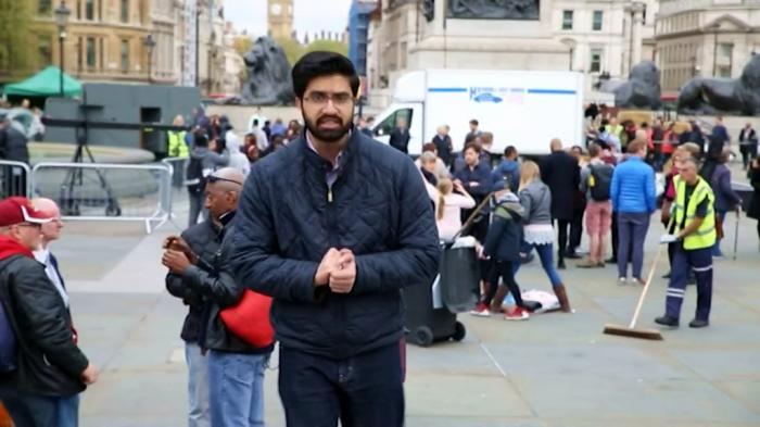 STG Chalte chalte trafalgar square