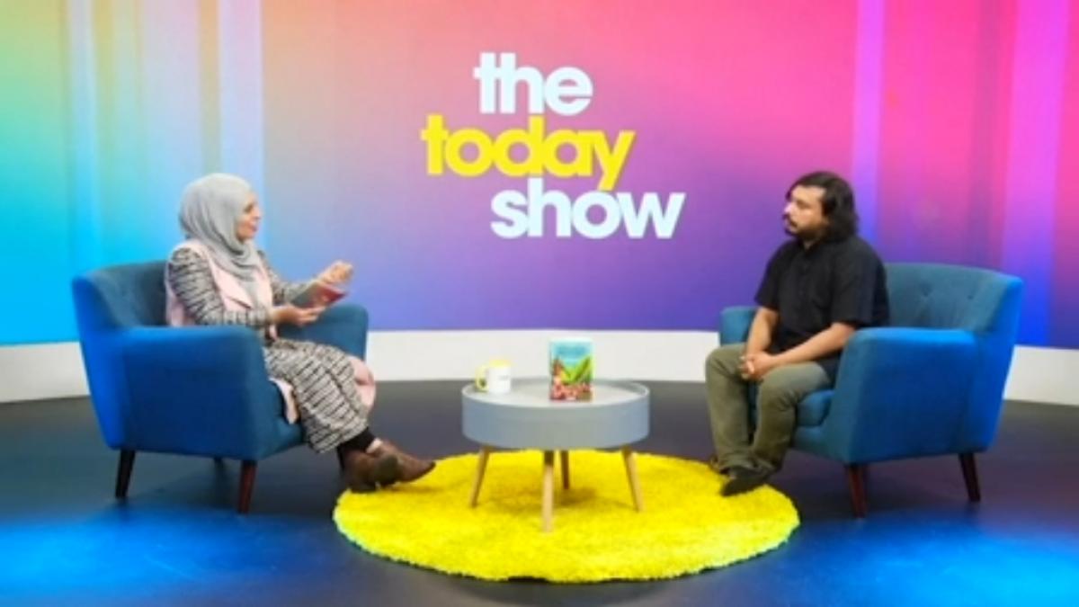 The Today Show - Sara Khan and Tharik Hussain