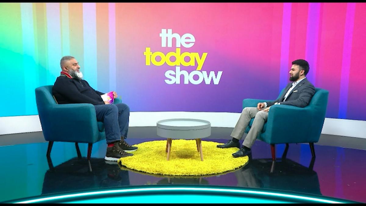 The Today Show - Areeb Siddiqui, Shueyb Gandapur and Aminah Shafiq
