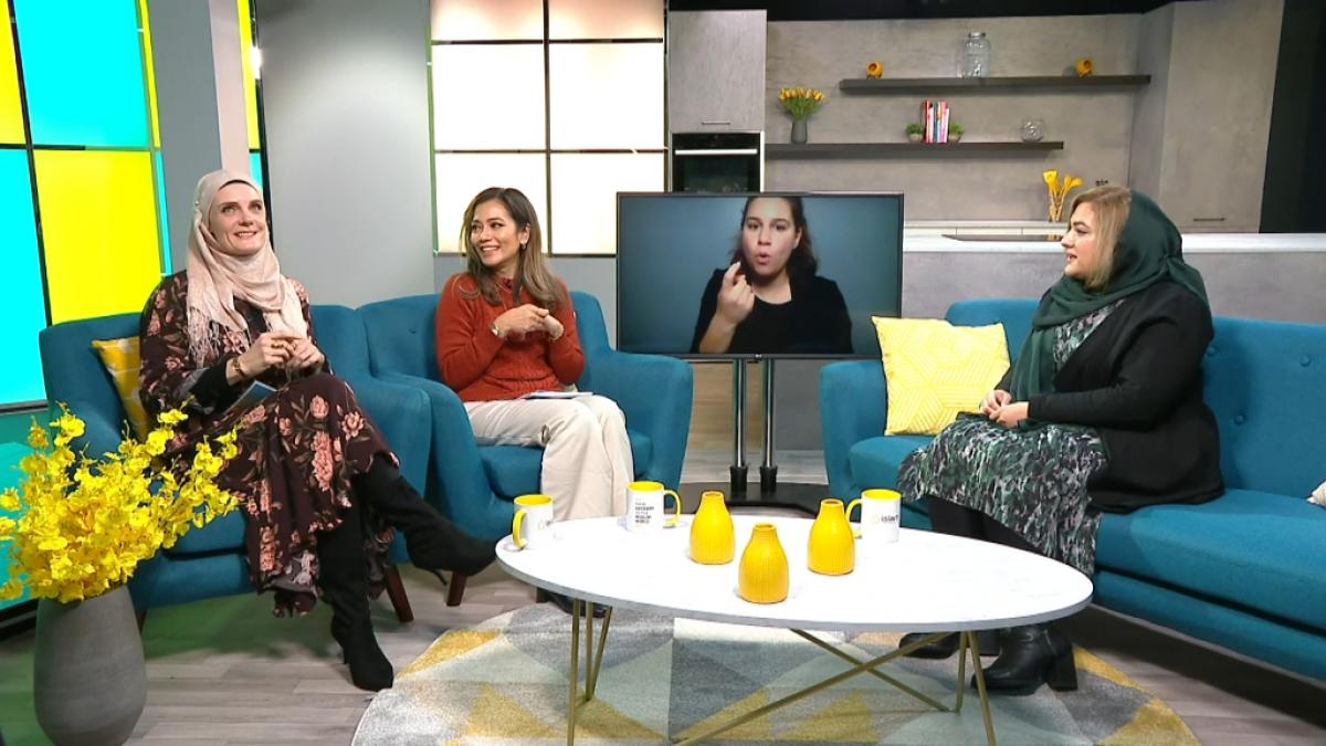 Salaam Britain - Dr Sazia Siddiqi, Interpreter Valene and Sharmeen Ziauddin