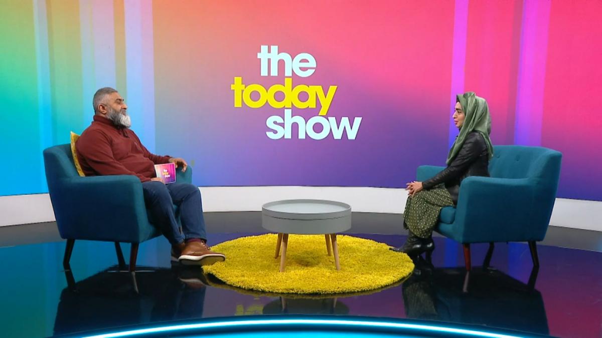 The Today Show - Samia Quddus and Sajid Hussain