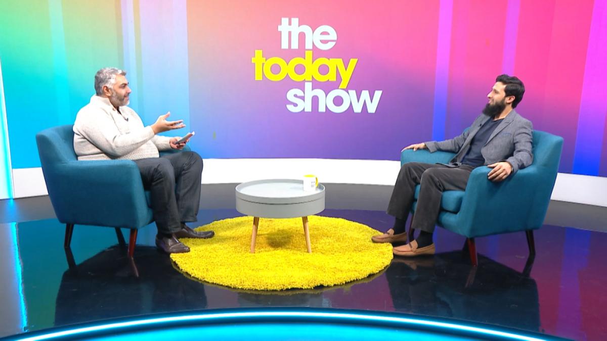 The Today Show - Chef Zarqa Hamid and Sheikh Abid Khan