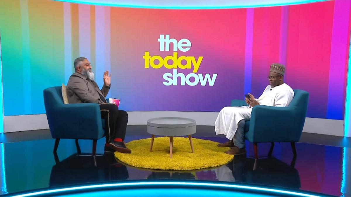 The Today Show - Samia Quddus, Sonia Elsey and Ustaad Rakin Niass