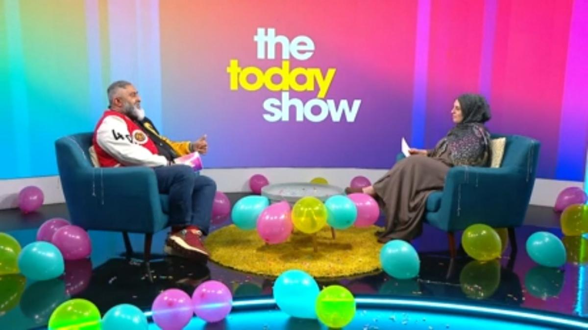 The Today Show - Na'eem Raza and Ayesha Tariq