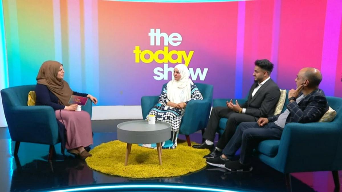 The Today Show - Mr Nasim Ashraf, Mr Ubaid Ahmed, Mrs Sophia and Hamza Harrak