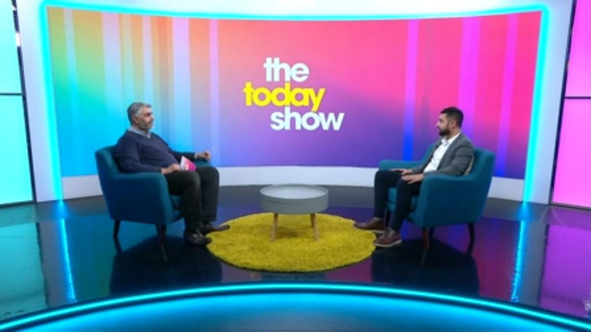 The Today Show - Zarqa Hamid and Omar Dacosta-Shahid