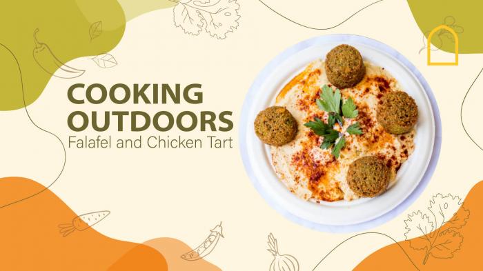 STG Episode 8: Falafel and Chicken Tart