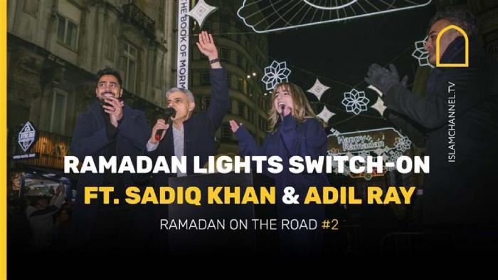 Ramadan Lights Switch-On ft. Sadiq Khan & Adil Ray