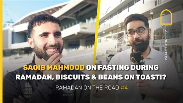 STG England Cricketer Saqib Mahmood On Ramadan For Athletes ft. An Open Iftar At Lord's 