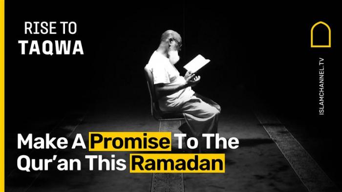 STG Make A Promise To The Qur’an This Ramadan 