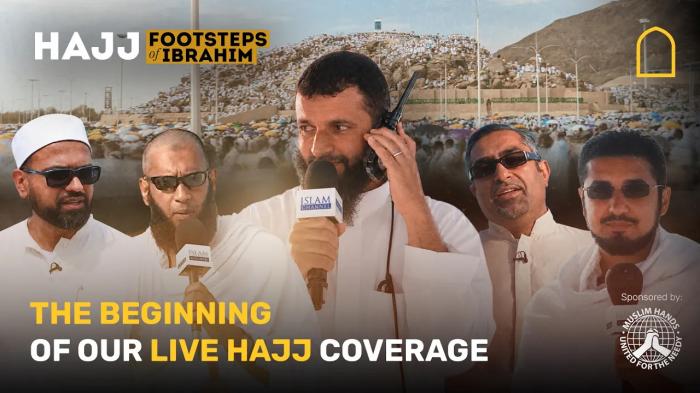 STG The beginning of our live Hajj coverage 