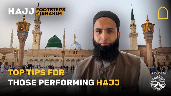 STG Top tips for those performing Hajj