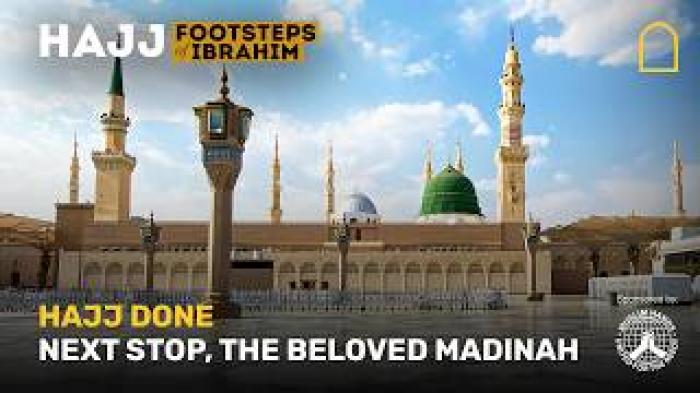 STG Hajj done. Next stop, the beloved Madinah