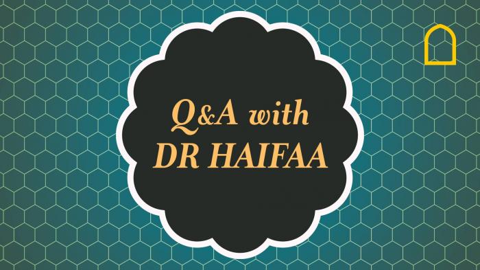 STG Q&A with Dr Haifaa
