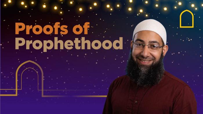 STG Proofs of Prophethood