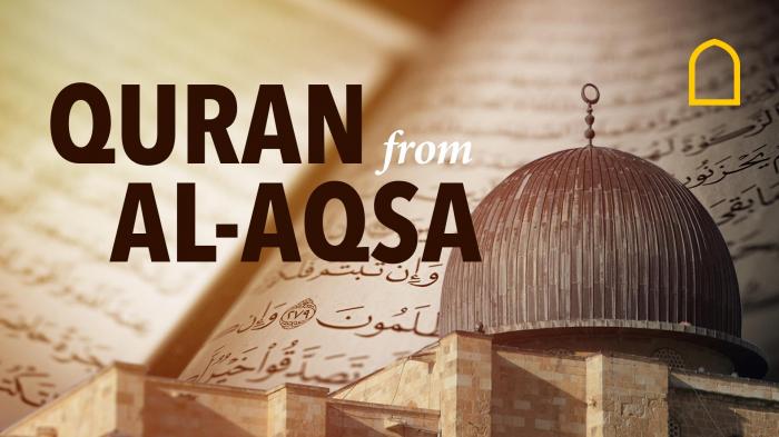 STG Quran from Al Aqsa