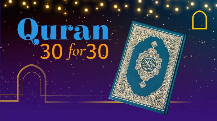 STG Qur'an 30 for 30
