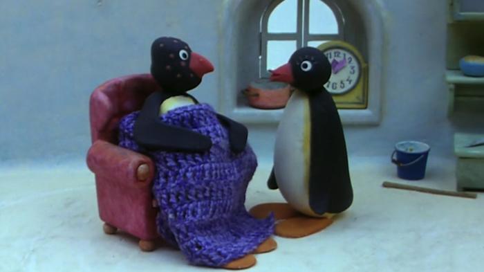 Pingu's Grandfather Is Sick