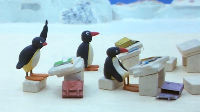 Pingu At School