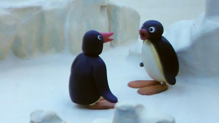 Pingu In The Ice Cave