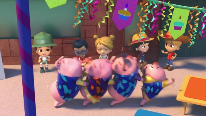 It's the Popstar Piggies