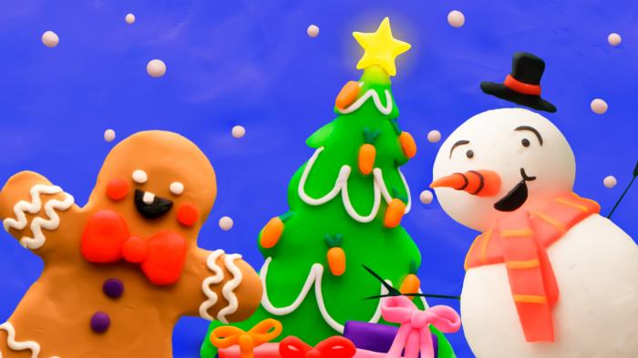 Cute Animated Christmas Card