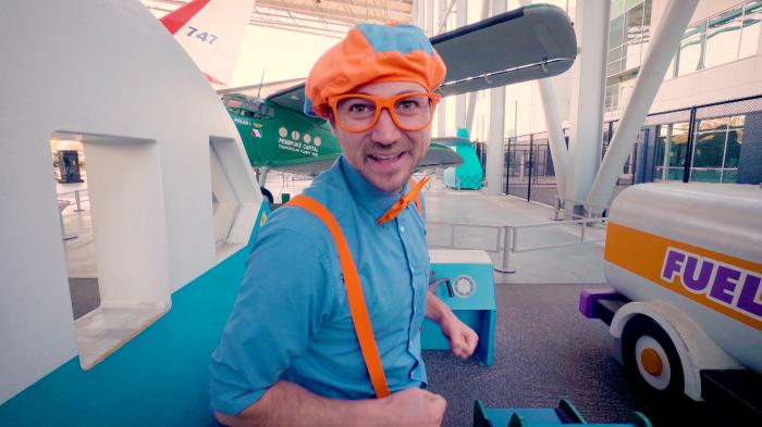 Blippi Visits The Museum Of Flight