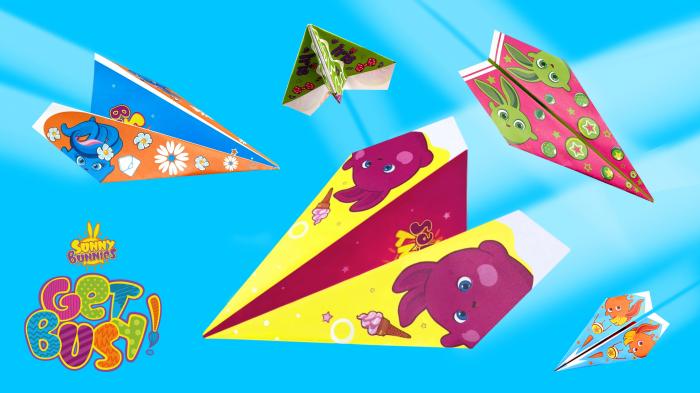 How to Make Bunnies Paper Planes