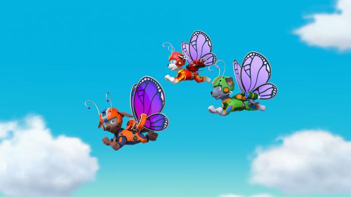 STG Pups Save the Butterflies