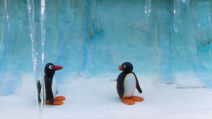 Pingu As An Icicle Player