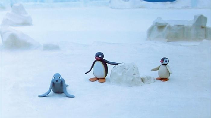 STG Pingu Builds A Snowman
