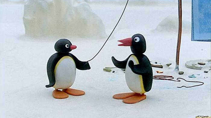 Pingu Gets A Warning