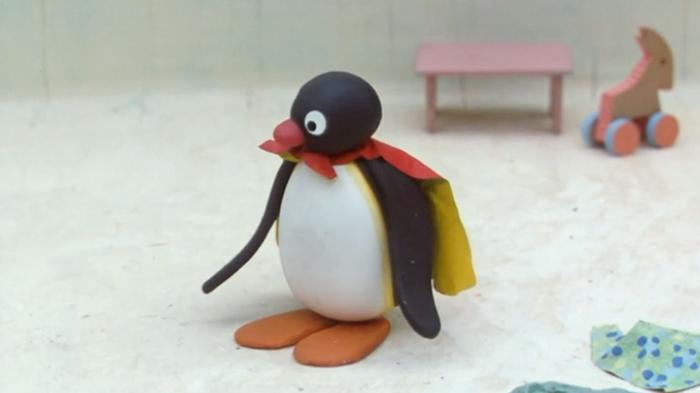 Pingu Plays Superman