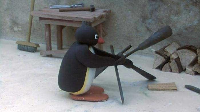 Pingu Has An Idea