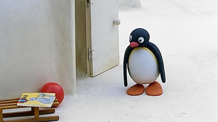 Pingu Is Curious