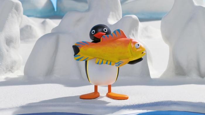 Pingu's Big Catch