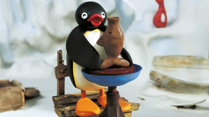 STG Pottery Pingu