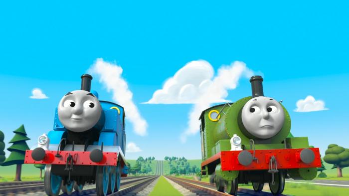 Thomas & Percy Learn About Different Vehicles