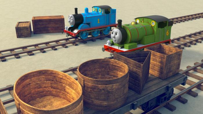 Thomas & Percy Learn About Shapes!