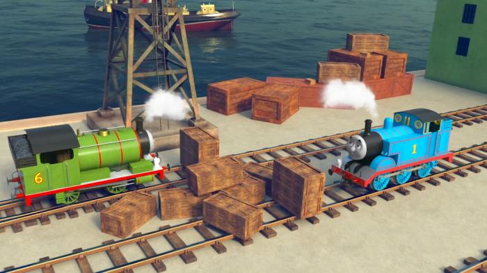 STG Thomas & Percy Learn Why It's Good to Clean Up