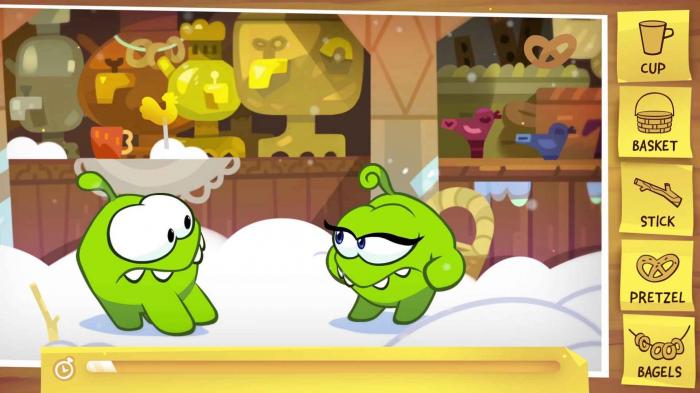 Om Nom Winter Challenge: Find the Hidden Objects