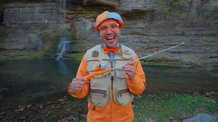 Blippi Goes Fishing!