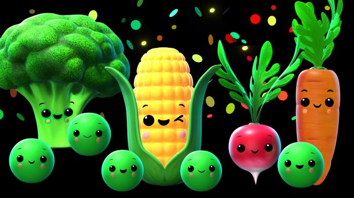 Funky Veggies Dance Party