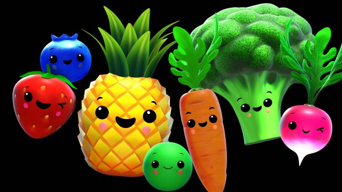 Dancing Fruit & Funky Veggies (Party Remix)