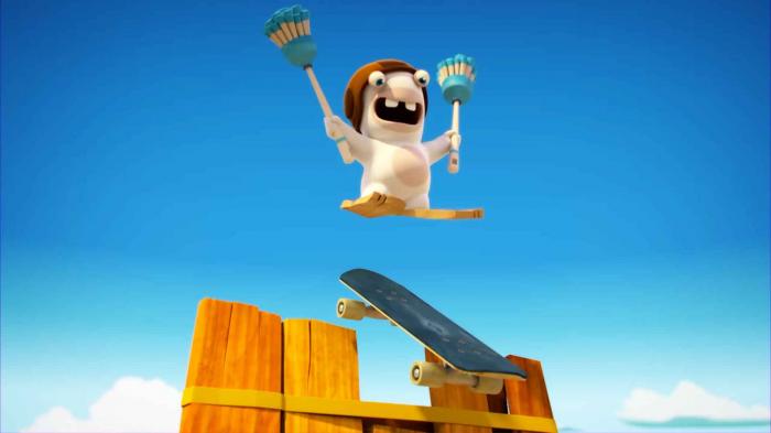 Rabbids Go Skiing