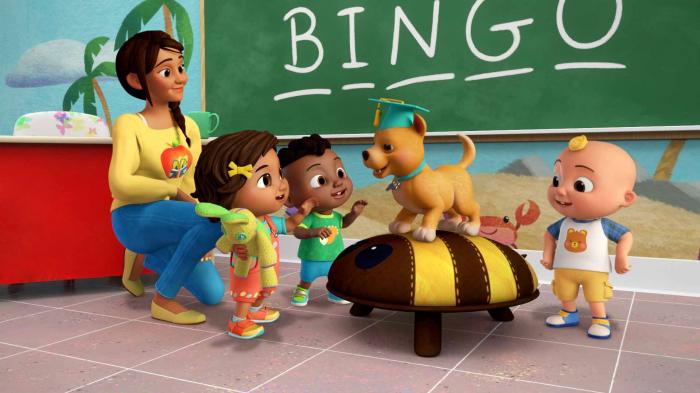 Bingo's First Day of School