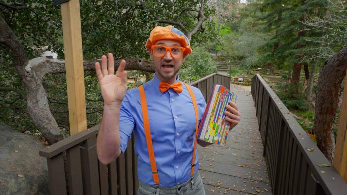 Blippi and the Big Dinosaur.
