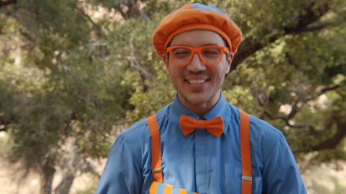 Blippi x T-Rex Crossover