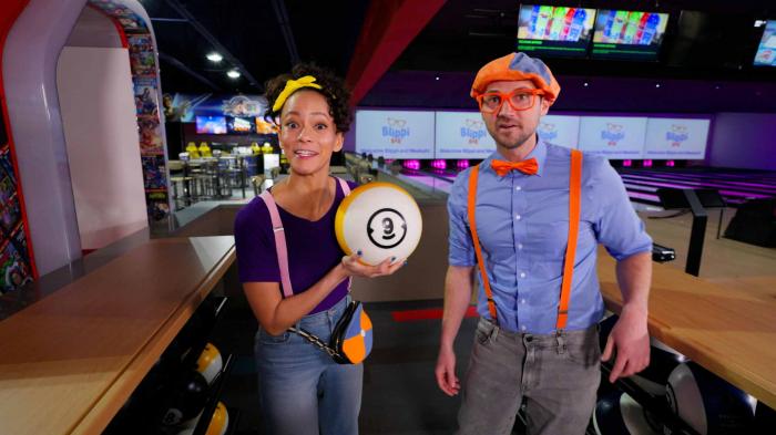 Blippi and Meekah's Bowling Ball Blast